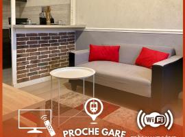 Room New York Proche Gare 400m，位于蒙塔日的酒店