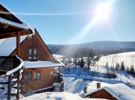 Bieszczadzki Ośrodek Wypoczynkowo Konferencyjny DANFARM，位于下乌斯奇基的滑雪度假村