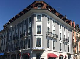 德斯阿尔卑斯酒店，位于尼翁的家庭/亲子酒店