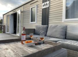 Gezellig 6-persoons Chalet vlak bij Het Hemelriekje，位于Gasselte的酒店