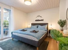 Modern Alpine Stay with free parking