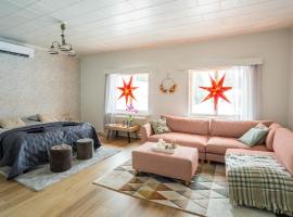 Portimo Oldschool Apartment near Rovaniemi，位于拉努阿的酒店