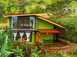 Cabañas Caeli, El Colibri, NEW La Fortuna Rainforest Cabin w Panoramic Views