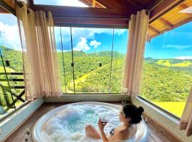 Chalés Recanto Vista do Valle，位于蒙特韦尔迪的酒店