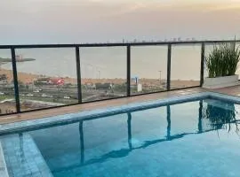 Bello apartamento en edificio Vivo Costanera Frente a la playa! Con Parking