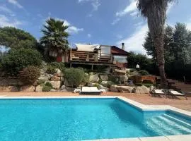 VILLAS COSETTE – Villa Wood Dreams con Piscina, Jacuzzi y Barbacoa en Calonge – Costa Brava - ES-209-95