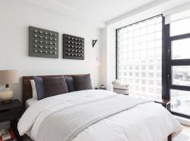 Stylish Williamsburg One Bedroom Condo Near Manhattan，位于布鲁克林的酒店