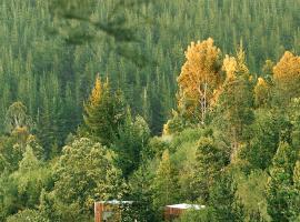 Serene Cabin in a Private Forest，位于塞吉菲尔德的酒店