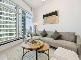 Modern 1 Bed in the Heart of Downtown 5 mins walk from Burj Khalifa and Dubai Mall