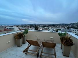 ISLAND Time Deluxe Apartment Downtown 3 floors，位于希俄斯的带停车场的酒店