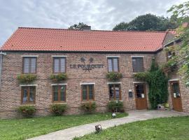 Le Fourquet Blaugies - Hôtel & restaurant，位于Dour的酒店