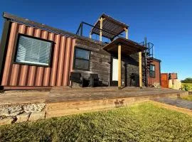 Wine-Inspired Container Home, Rooftop Deck & Pool