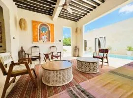 Lamu coastal villa near beach private pool - 2353