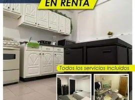Torreón Jardin apartment near IMSS clinics 16 and 71