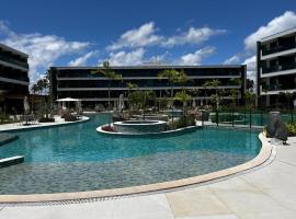 Flat Alto Padrão com 2 quartos em Muro Alto - Porto de Galinhas - 217 B - Beach Class Verano，位于伊波茹卡的酒店
