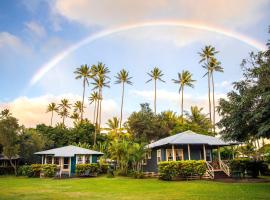 威美亚种植园别墅海岸酒店&度假村，位于Waimea的木屋