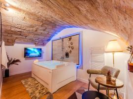 Suite d'Exception sous Voûtes avec Spa & Cinéma，位于波尔多的酒店