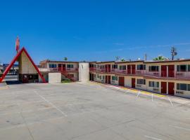 针城红屋顶汽车旅馆，位于针城的酒店
