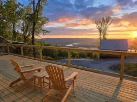 This is IT Cabin with a hot tub fire pit & indoor pool