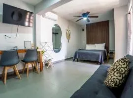 Peach35L Céntrico studio super ubicado y tranquilo