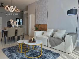 Modern 3BR Retreat at Ayer Itam - 10 mins to Kek Lok Si，位于亚依淡的酒店