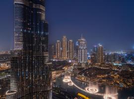 Address Residences Dubai Opera - Burj Khalifa City Views 1, 2, & 3-Bedroom Apartment 1 minute walk to Burj Khalifa, Dubai Mall, Dubai Fountain by Heaven Crest，位于迪拜的酒店