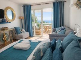 Studio Mer 2/3 à 4 pers - face à la mer，位于Courcelles的酒店