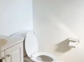 Huge bedroom with shared bathroom