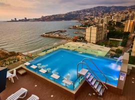 普林斯萨酒店，位于朱尼耶黎巴嫩圣母附近的酒店