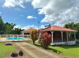 Gîtes du Domaine de la Canne à Sucre，位于Anse-Bertrand的酒店