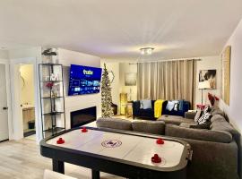 Platinum Homes Stylish 3BR Home Near Moncton, Dieppe Airport Free Parking，位于迪耶普的酒店