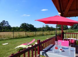 Gîte cozy avec terrasse et climatisation près de Saint Pourçain - FR-1-489-267，位于Meillard的酒店