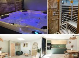 Cosy home quartier gare lafayette avec spa et sauna privatif，位于昂热的酒店