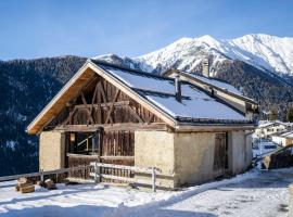 Bijoux in the Swiss mountains，位于Vna的木屋