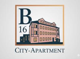 B16 City-Apartment, zentrales City-Apartment mit 4 Betten，位于霍夫的酒店