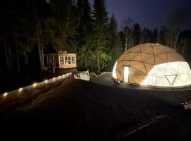 The Forest Dome Nordic Event Space in Nature，位于科尔博滕的酒店