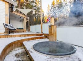 Oslo Wildwood Lodge Wood-Fired Hot Tub，位于科尔博滕的酒店