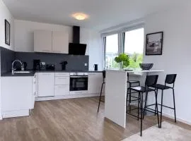 Schöne zentrale Ferienwohnung mit Parkplatz