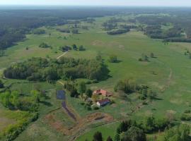 Horyzont Zdarzeń - Siedlisko Ciemnego Nieba, 320m2, Sauna i Natura na Wyłączność，位于Dzierżążno Małe的酒店