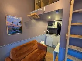 5G-Studio tout équipé avec chambre proche Paris