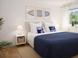 Seeloft mit Balkon, Seeblick, 300m zum See，位于默讷塞的酒店