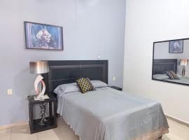 Depto. MAIA: A/C, agua caliente, WiFi, tv, cable.，位于帕伦克的酒店