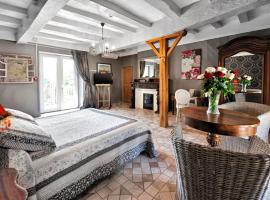 玫瑰园酒店，位于舍农索城堡的酒店