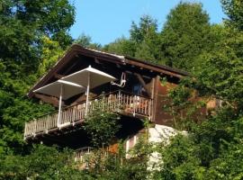 Holiday Home Chalet H&uuml;sli by Interhome，位于Oberwilen的别墅