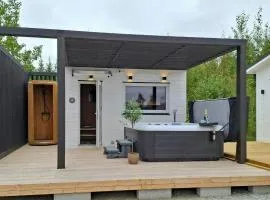 Modern Lake House With Spa At Lake Barken