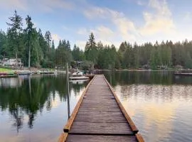 Lake-View Woodinville Retreat with Hot Tub and Theater