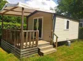 Mobil-home confortable avec terrasse à Saint-Gérons - API-1-52-1311