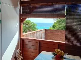 Studio vue mer avec cuisine et SDB