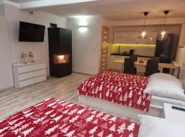 APARTAMENT Z KOMINKIEM Z WIDOKIEM na Jezioro Czorsztyńskie，位于Frydman的酒店