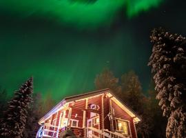 Lapin Villa Hiisi joen rannalla，位于拉努阿的酒店